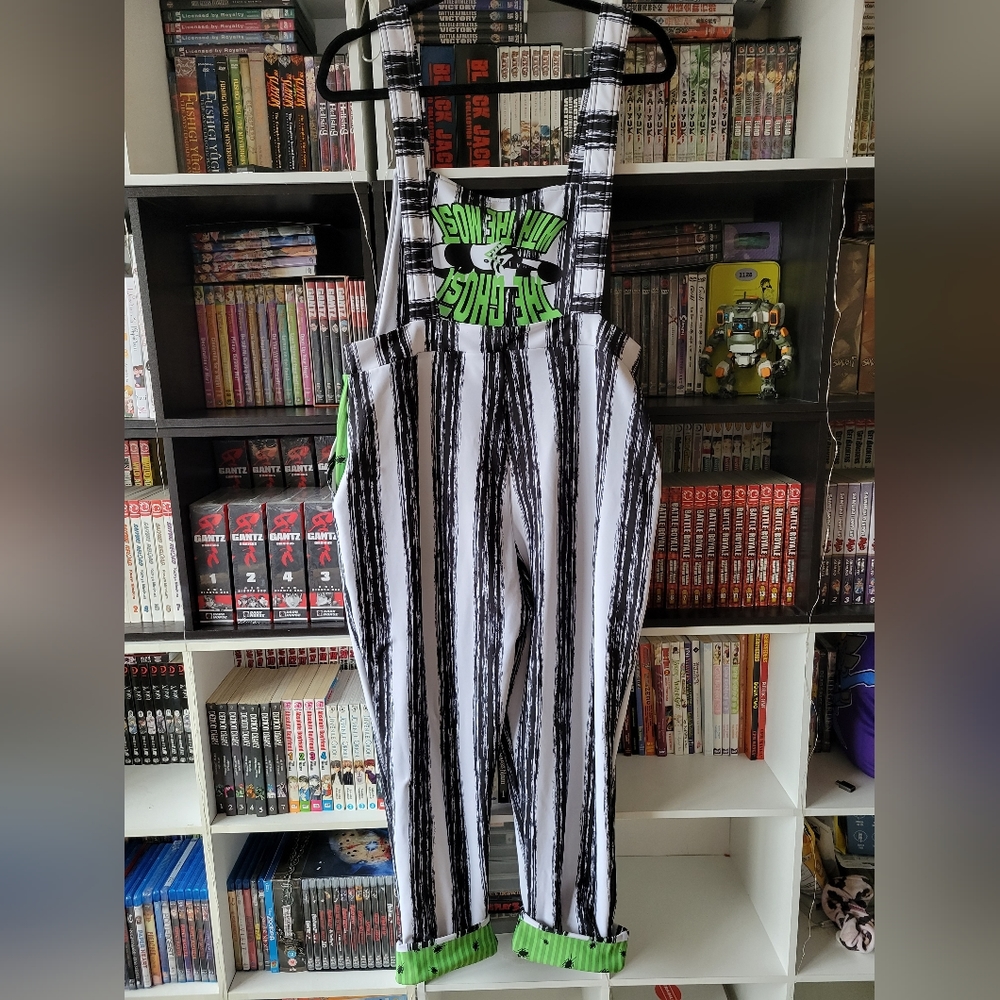 Black Milk Beetlejuice overalls with pockets. XL